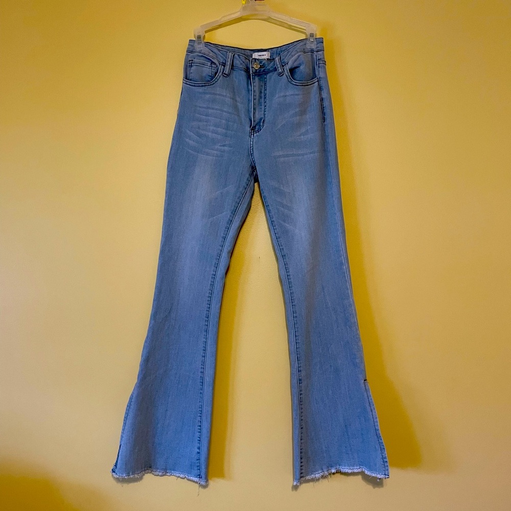 High Waisted Flare Jeans